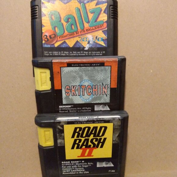 3 Sega games
